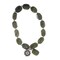 Earth's Jewels Semi-Precious New Jade Natural Green Bracelet, Flower Charm